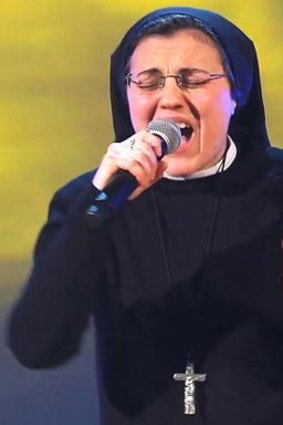 Sister Cristina Scuccia amazed the judges on Italy's <i>The Voice</i>.