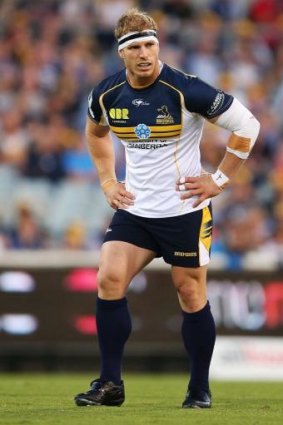 Knee injuries: David Pocock may have had limited time on the field this season, but the Brumbies want to keep him on their books.