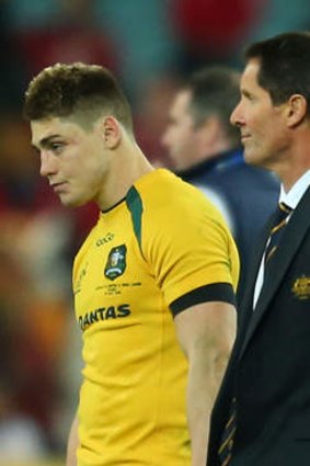 Uncertain future Wallabies coach Robbie Deans.