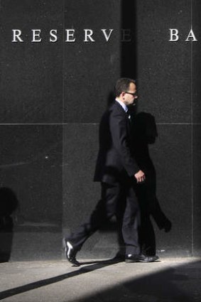 The RBA sees shadows looming over the economy in 2013.