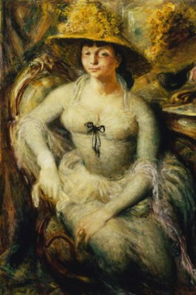 William Dobell's Archibald Prize-winning portrait of Olley, Art Gallery of NSW, Copyright:  William Dobell Foundation/licensed by Viscopy.