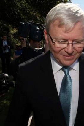 Met with a mixed response: Prime Minister Kevin Rudd's relocation plans for the historic Garden Island naval facilities.