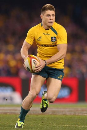 General: Wallabies No.10 James O'Connor has a crucial role to play tonight.