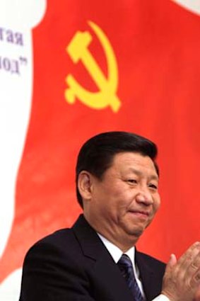 Jolly good show ...   Xi Jinping’s rise to the top ranks of the Communist Party has been helped along by his wife’s popularity.