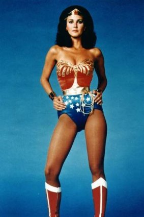 Lynda Carter, statuesque, wasp-waisted, commanding, brought a signature style to the role of  Wonder Woman.