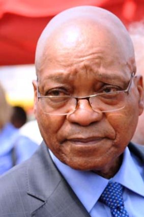 "Our soldiers paid the ultimate price": South African President Jacob Zuma.
