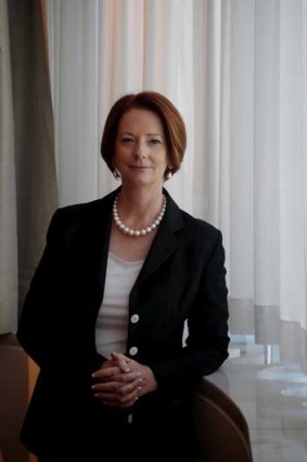 Fighting back ... Prime Minister Julia Gillard.
