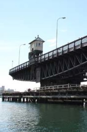 Missing link: To reopen the bridge would improve access to the exhibition centre planned for Glebe Island.