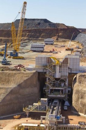 Financial fallout: The Sino Iron project in Western Australia.