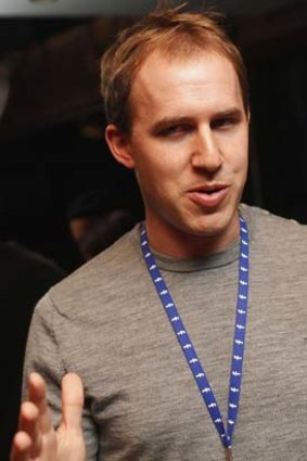 Leaving soon ... Facebook Chief Technology Officer Bret Taylor.