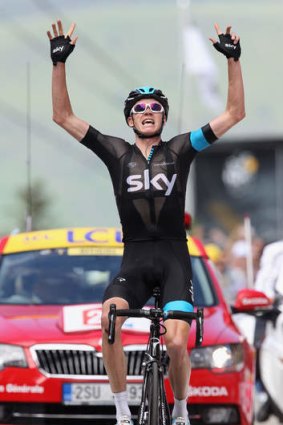 Dominant: Team Sky's Chris Froome.