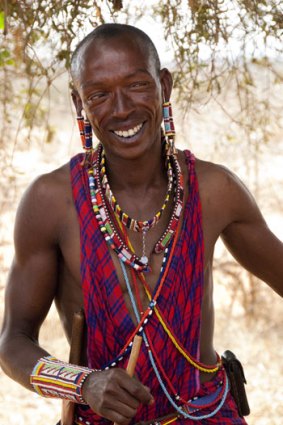 Lion guardians such as Kamunu Saitoti are taking part in a new program in Kenya to protect dwindling lion populations.