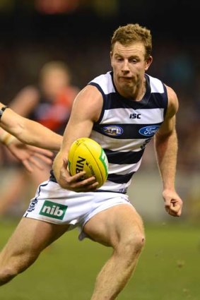 Steve Johnson is one of the big names from Geelong who may be absent this week.