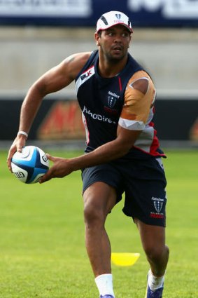 Kurtley Beale of the Rebels will play his first match of the year on Saturday in Geelong.