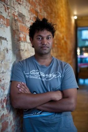 Saroo Brierley, pictured in Hobart in 2012.