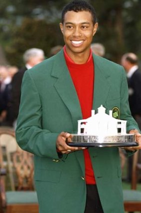 Young gun ... Tiger Woods won the 1997 US Masters as a 21-year-old.