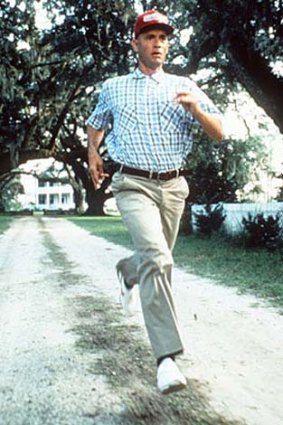 Predecessor: Forrest Gump, the original runner.