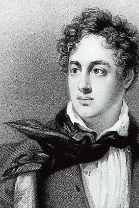 Public image &#8230; a sketch of Lord Byron, a key figure in the Romantic era.