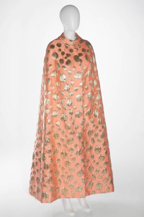 A cape by Madame Serini Haute Couture.