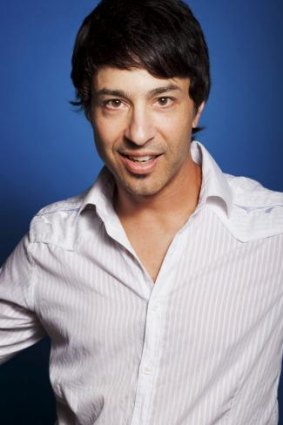 Reliable: Arj Barker always manages to raise a few laughs. 