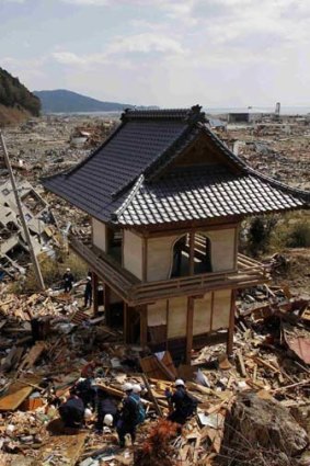 The aftermath of Japan's deadly tsunami.