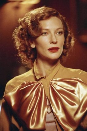 Yawn: Cate Blanchett as Katharine Hepburn in <i>The Aviator</i>.