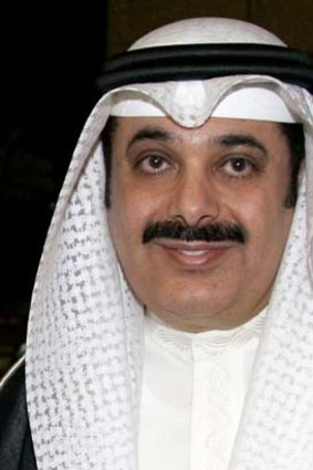 Maan Abdul Wahed al-Sanea, founder of the Saad group, and one of the world's richest men.