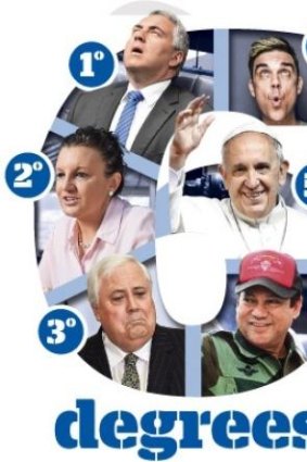 On the dial: Joe Hockey, Jacqui Lambie, Clive Palmer, Manuel Noriega, Pope Francis and Robbie Williams.