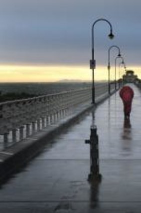 St Kilda Pier on Port Phillip Bay.