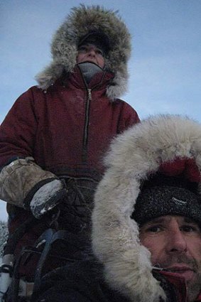 Ian Usher met his new partner Moe on that most traditional of romantic occasions - a sled dog expedition.