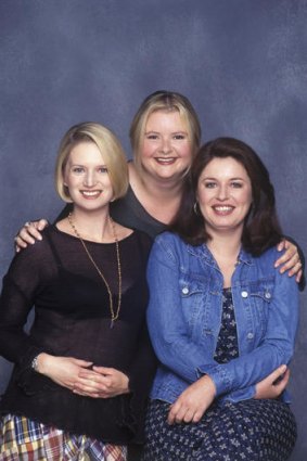 Star power ... the comedy power trio of <i>Big Girl's Blouse</i>.