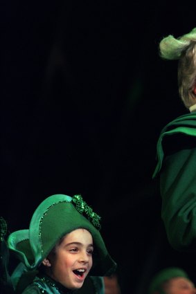 Bert Newton starred as the Wizard of Oz in <i>Wicked</i>.
