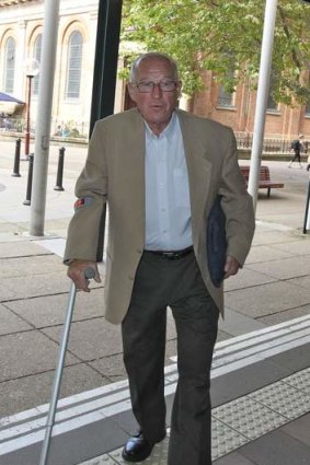 "Too old" ... Roger Rogerson at court on Thursday.
