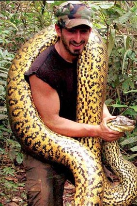 Paul Rosolie will be eaten by an anaconda for a wildlife documentary.