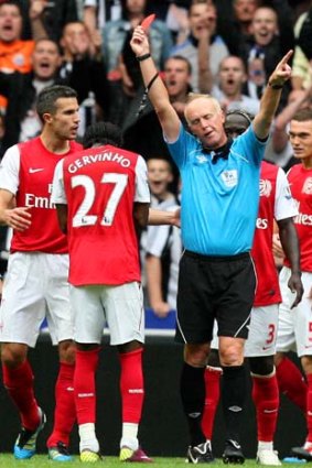 Seeing red: Some fans put too much blame on referees.