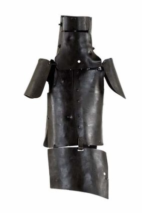 Ned Kelly's armour that kept police guessing as to his identity until Senior Constable John Kelly finally pulled it off.