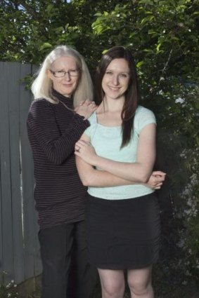 "Working together has actually improved our relationship": Ally Mosher and her mother Jenny.