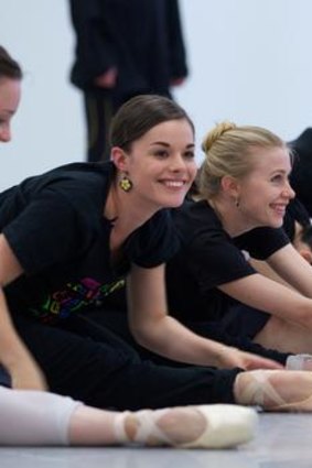Rehearsals for members of the Australian Ballet, Bangarra Dance Theatre and Chunky Move.
