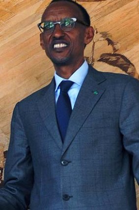 Rwanda's President Paul Kagame.