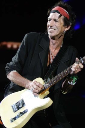 Keith Richards performs in 2006