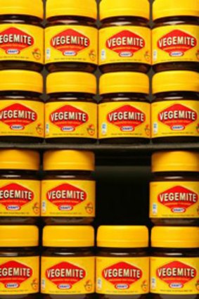 Australians spread 1.2 billion serves of vegemite on toast and bread every year. Photo: Melanie Faith Dove