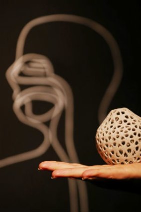 An example of the intricate designs possible with 3D printers