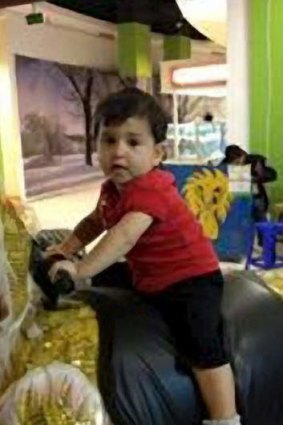 Tragic loss of life: Hussein Khodor's son, Mariam Hussein Khodor.