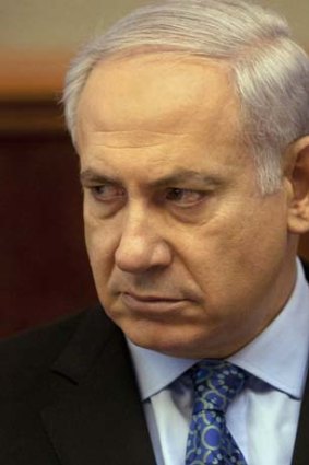 Zig-zag ...Benjamin Netanyahu does a deal.