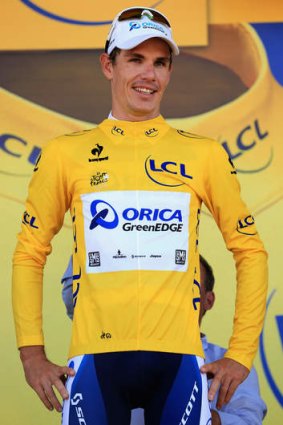 In the yello: Daryl Impey. Photo: Getty Images