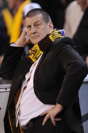 Hawthorn president Jeff Kennett after the Hawk's loss to Collingwood in Friday night's preliminary final.