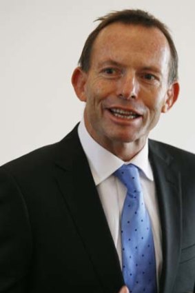 Which party has the best vision? ... above, Opposition leader Tony Abbott.