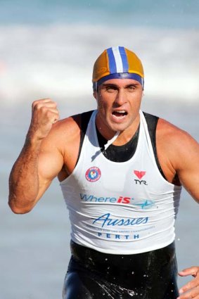 Thinking man ... ironman legend and Beijing 2008 Olympian Ky Hurst is keen to get into sports promoting when his career comes to a close.