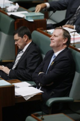 Former treasurer Peter Costello is to quit politics. Picture: Andrew Meares.