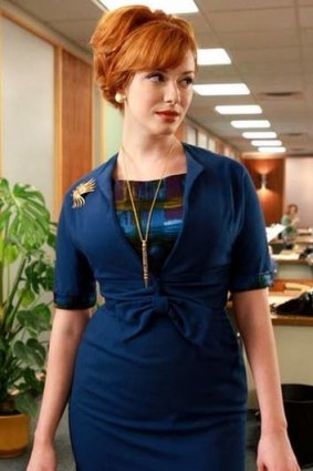 Hard earned: Joan Holloway stands to make a cool million from any float.